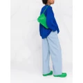 Bottega Veneta Flap Intrecciato shoulder bag - Green