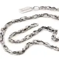 Yohji Yamamoto Gothic chain necklace - Silver