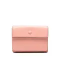 Acne Studios embossed-logo leather wallet - Pink