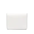 Acne Studios folded leather wallet - White