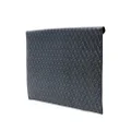 Claudie Pierlot monogram-pattern laptop sleeve - Black