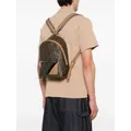 FENDI small Fndi Diagonal backpack - Brown