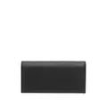 Vivienne Westwood Orb-plaque Saffiano leather wallet - Black