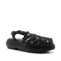 Love Moschino caged platform sandals - Black