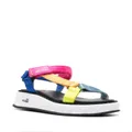 Love Moschino 55mm strappy wedge sandals - Pink