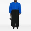 Givenchy front-slit wool-blend maxi skirt - Black