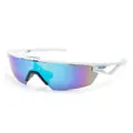 Oakley Sphaera oversize-frame sunglasses - White