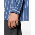 Acne Studios pearl-embellished ring - Silver