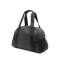 BOSS rubberised-logo travel bag - Black