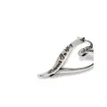 Acne Studios heart-shape brass earring - Silver