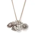 CHANEL Pre-Owned 2014 Icon charm necklace - Silver