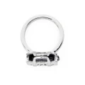 Marc Jacobs The Mini Icon Tote Bag sculpted ring - Silver
