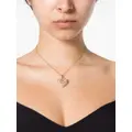 Swarovski Hyperbola heart-pendant necklaces - Gold