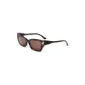 Jimmy Choo Eyewear Isla cat-eye sunglasses - Brown