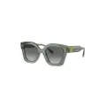 Tory Burch Miller Pushed square-frame sunglasses - Green