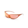 Balenciaga Eyewear 4G cat-eye frame sunglasses - Orange