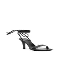 The Row 90mm heeled sandals - Black