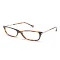 Carolina Herrera HER 0198 square-frame glasses - Brown
