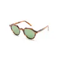 Epos Olimpo geometric-frame sunglasses - Brown