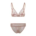 Gucci GG embroidered set - Pink