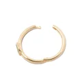 Jacquie Aiche 14kt yellow gold marquise emerald single hoop earring