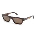 Bvlgari B.zero1 square-frame sunglasses - Brown