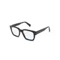 Bvlgari BV50010I square-frame glasses - Black