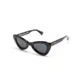 Kenzo tortoiseshell-effect cat-eye sunglasses - Brown