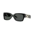 Versace Eyewear Greca oversize-frame sunglasses - Black