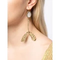 Ulla Johnson Maple Seed drop earrings - Gold