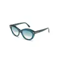 TOM FORD Eyewear Toni cat-eye sunglasses - Blue