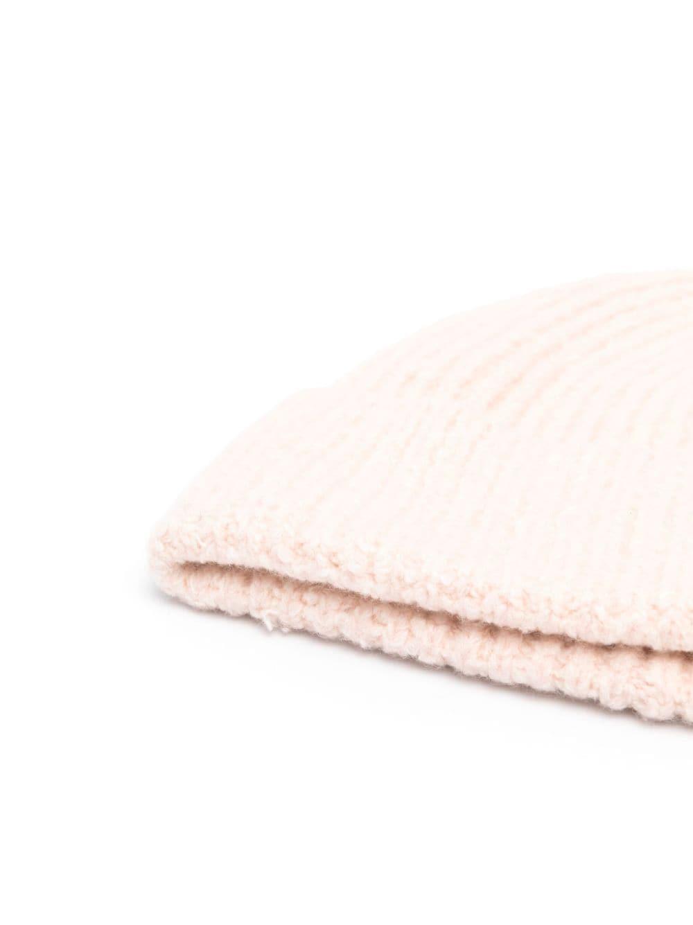 Acne Studios ribbed-knit beanie - Pink