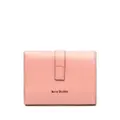 Acne Studios knot-detail leather wallet - Pink