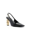 Givenchy buckle-strap pointed-toe pumps - Black
