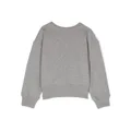 Acne Studios logo-patch cotton sweatshirt - Grey