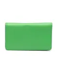 Acne Studios folded leather wallet - Green