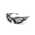 Givenchy Giv Cut Cage cat eye-frame sunglasses - Black