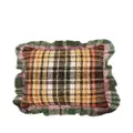 Acne Studios plaid-pattern cushion (35cm x 35cm) - Brown