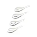 POLSPOTTEN Undressed Bowls set of four - White