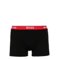 BOSS logo-waistband boxers (pack of three) - Red