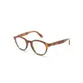 Giorgio Armani round-frame glasses - Neutrals