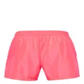 Balmain logo-print swim shorts - Pink