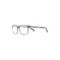 Lacoste rectangle-frame two-tone glasses - Grey
