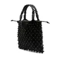 MSGM mesh tote bag - Black