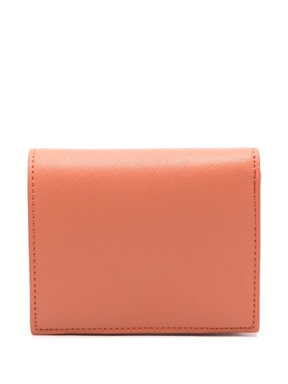 Vivienne Westwood Orb-plaque wallet - Orange