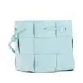Bottega Veneta mini Cassette leather bucket bag - Blue