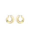 Bottega Veneta Twist hoop earrings - Gold