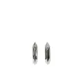 Burberry Hollow Spike earrings - Silver
