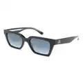 Tommy Hilfiger square-frame sunglasses - Black