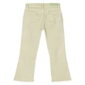 7 For All Mankind high-rise slim-kick jeans - Green